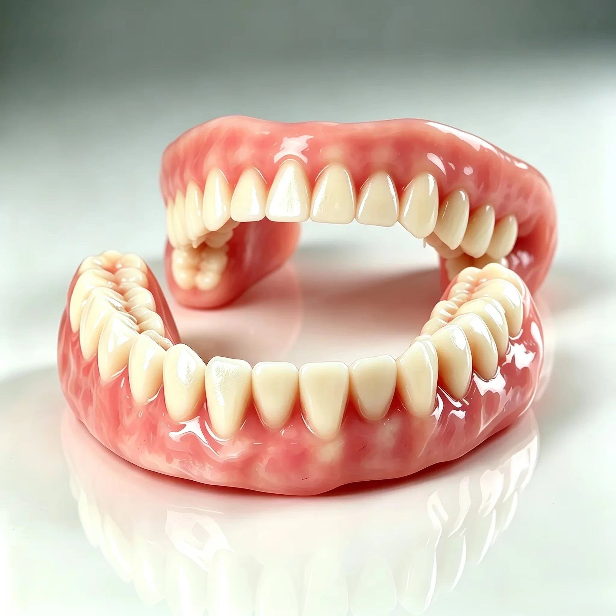 Full Mouth Denture Care Set with Storage Case and Cleaning Tools - 7
