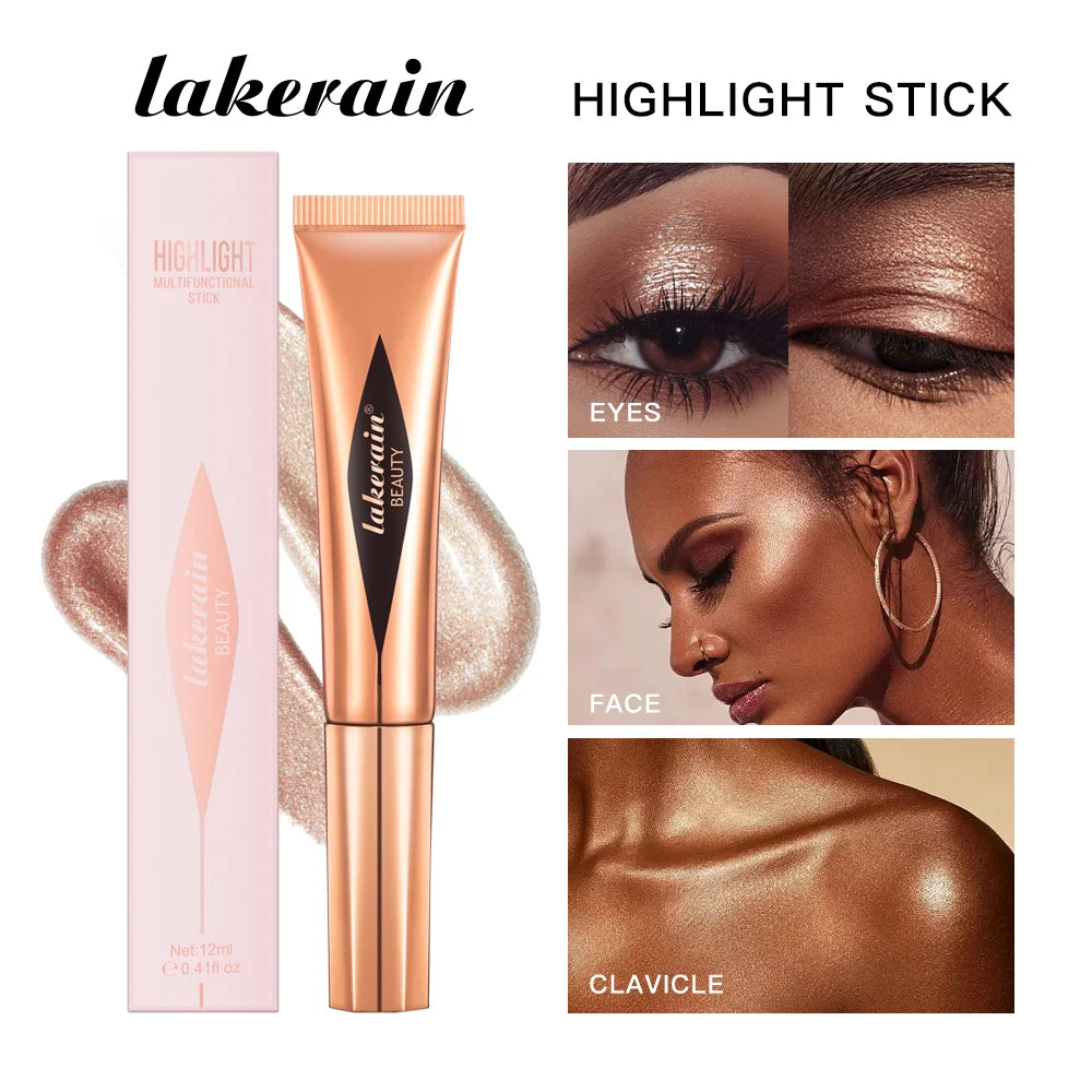 Liquid Face Contour and Highlighter Wand with Cushion Applicator - 3