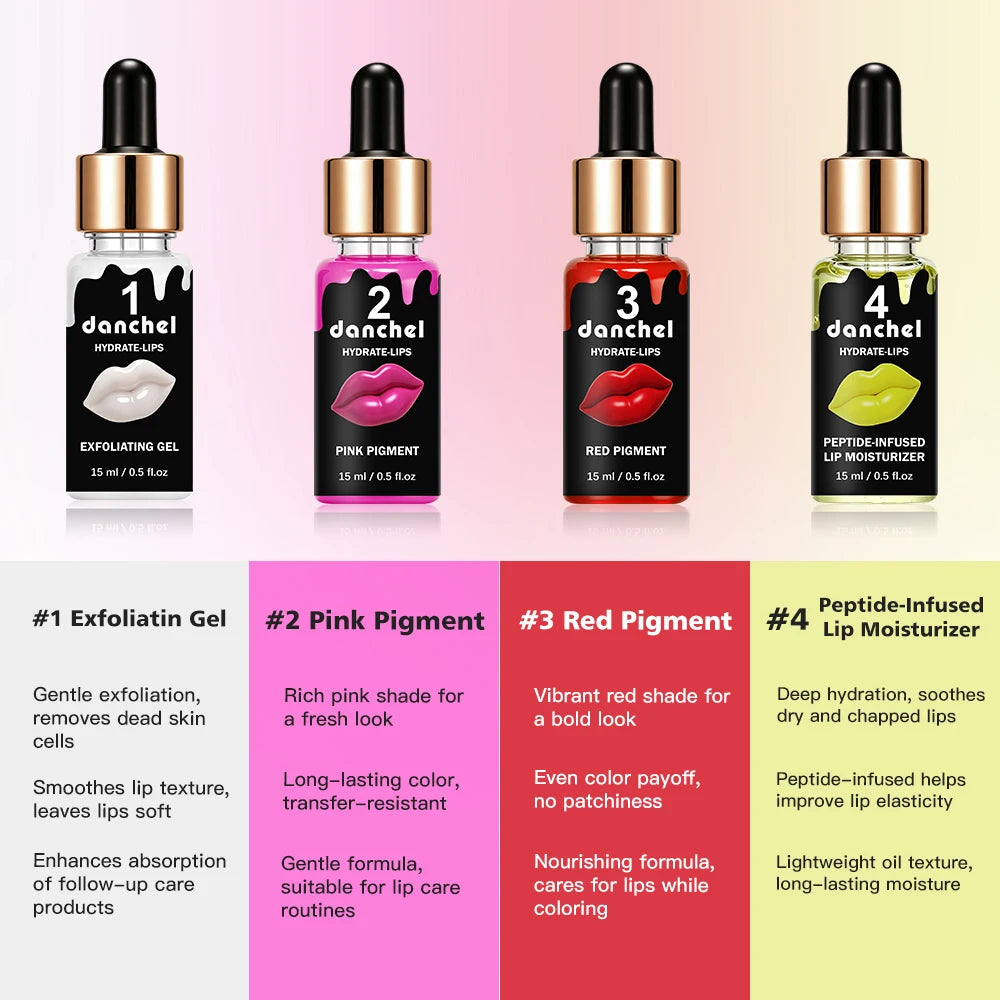 4-Step Complete Lip Care and Hydration Treatment Set - 9