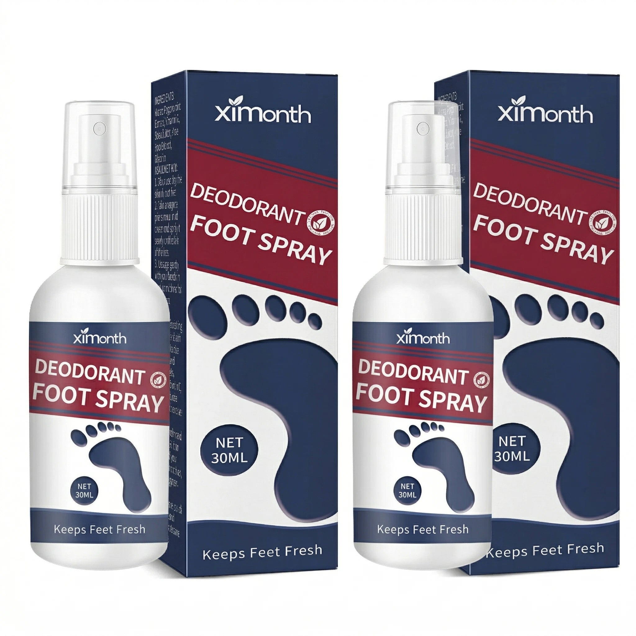 Refreshing Foot Deodorant Spray for Odor Removal and Hydrating Dry Heels - 12