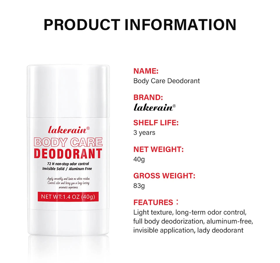 All-Day Full Body Deodorant Balm for Long-Lasting Odor Control
