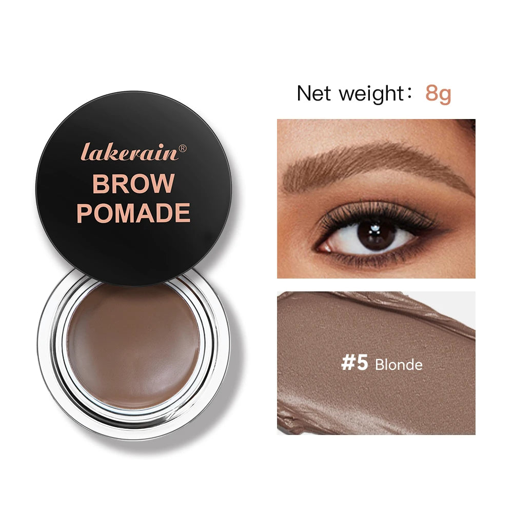 Waterproof Long-Lasting Brow Pomade Gel for Natural Defined Eyebrows - 24