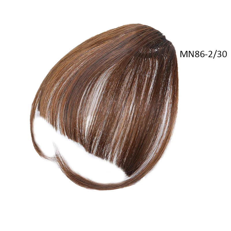 Clip-In Synthetic Wispy Bangs Hair Extension with Temples