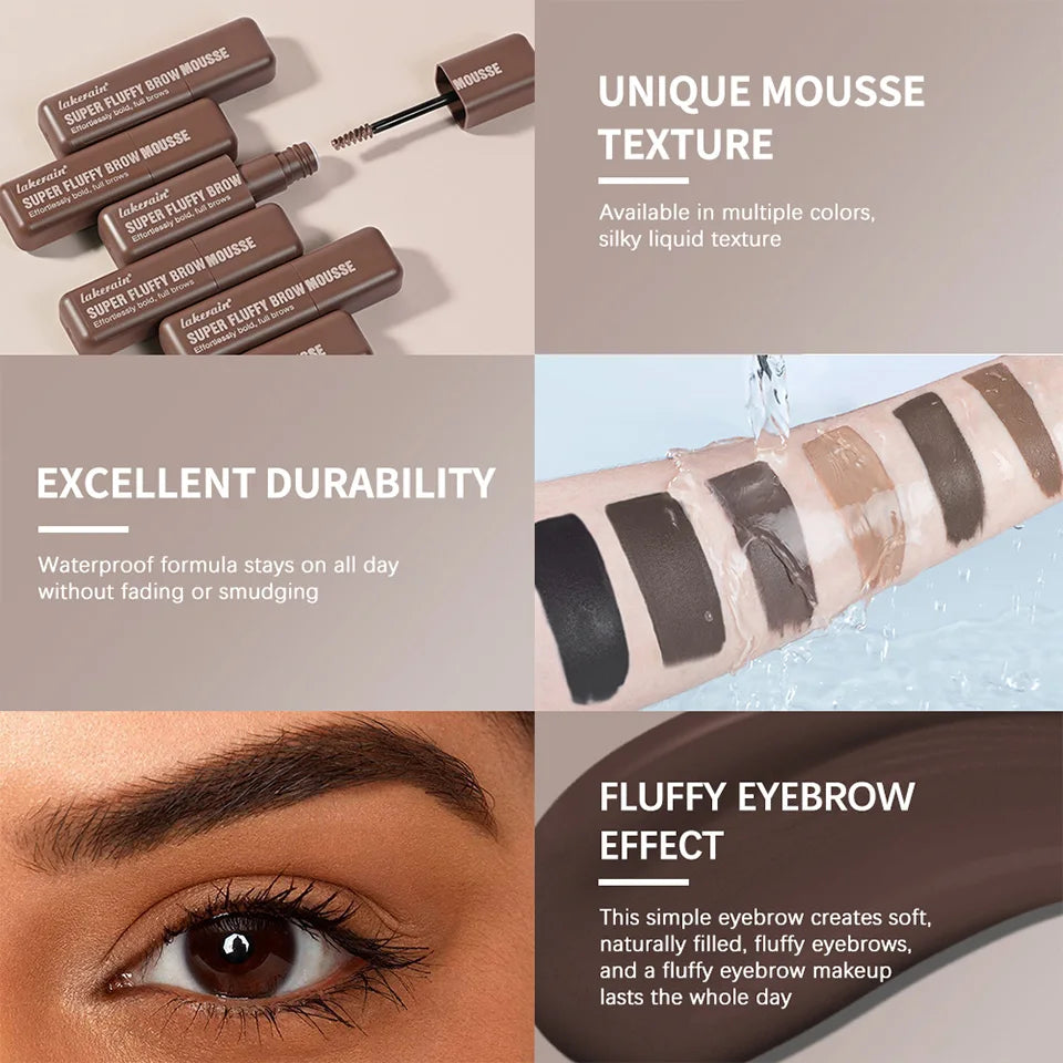 Volumizing Fluffy Brow Mousse for Natural Full Eyebrows