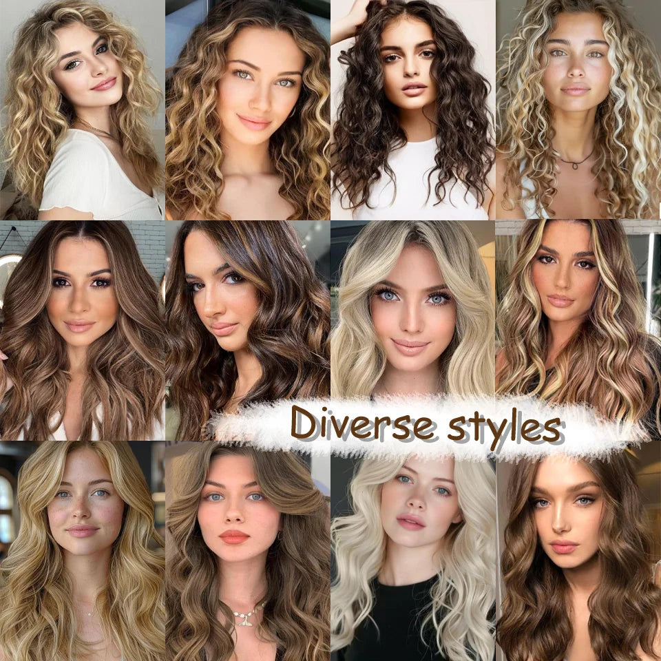 12-Inch Wavy Clip-In Hair Extensions for Daily Volume