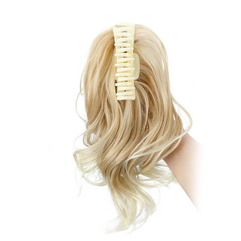 12-Inch Curly Claw Clip Ponytail Extension - 14