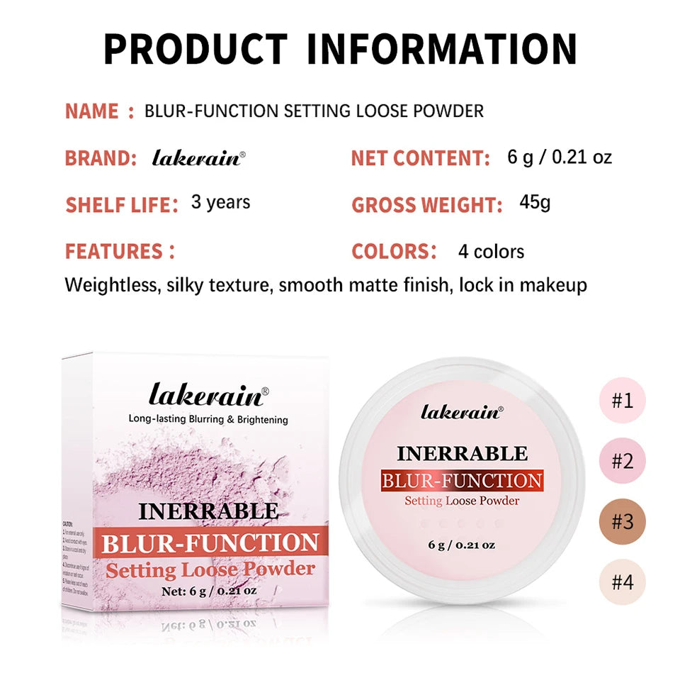 Oil-Control Matte Setting Powder for Long-Lasting Flawless Makeup - 18