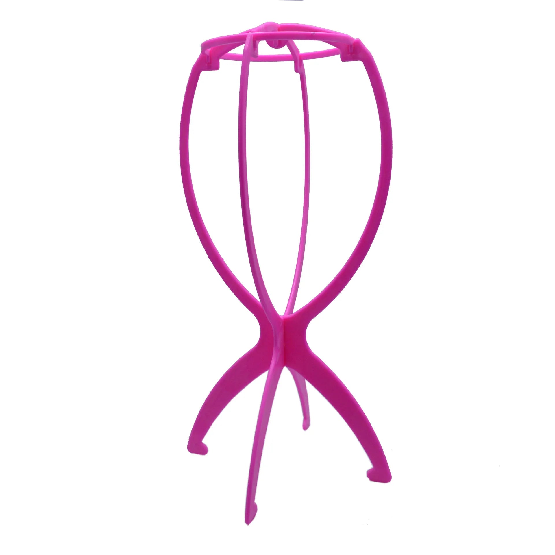 Foldable Portable Wig Stand for Easy Travel and Storage - 9