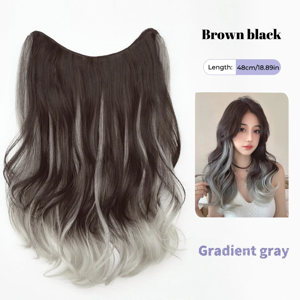 Wavy Clip-In Hair Extensions for Voluminous Styles