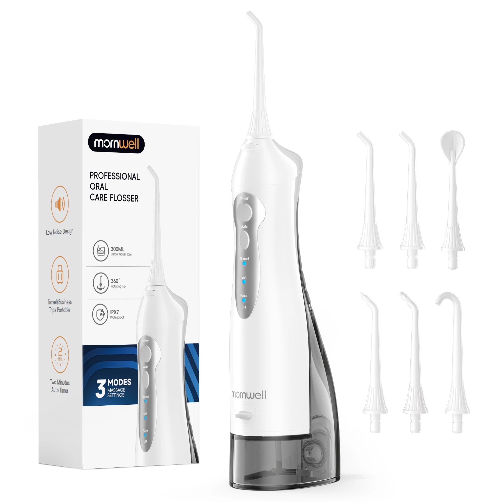 Portable Rechargeable Water Flosser for Deep Teeth and Gum Cleaning - 15