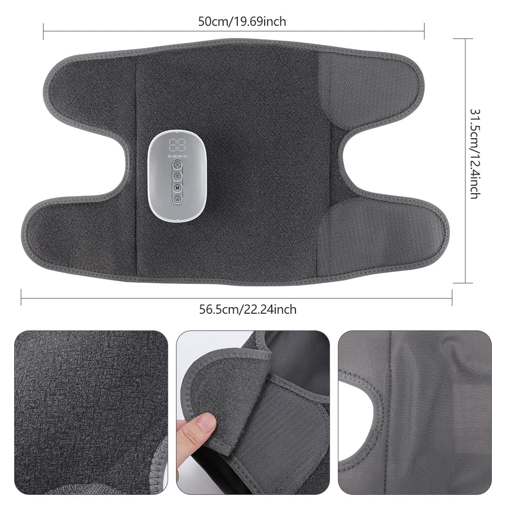 Cordless Air Compression Leg Massager with Soothing Heat for Recovery - 15