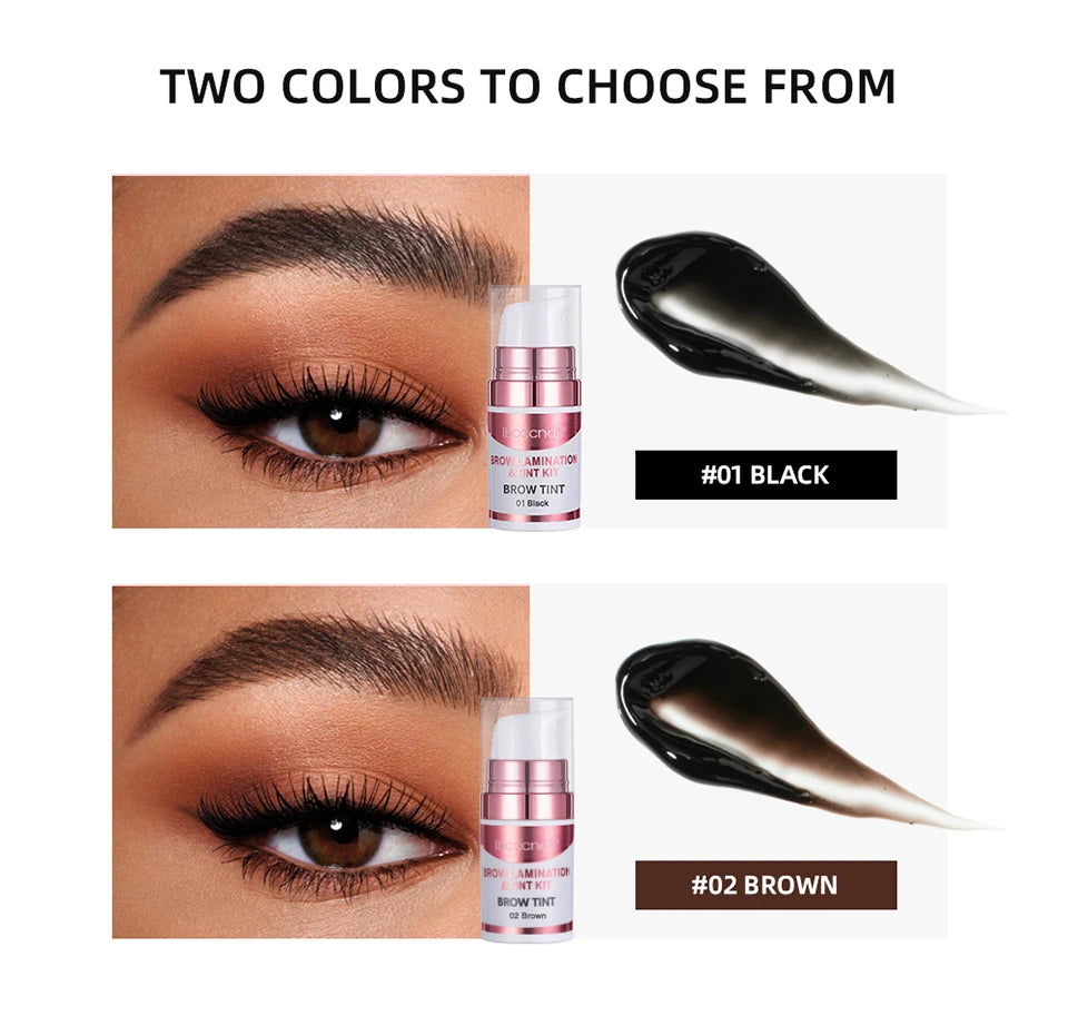 Professional Brow Lamination and Tinting Kit for Perfect Eyebrows