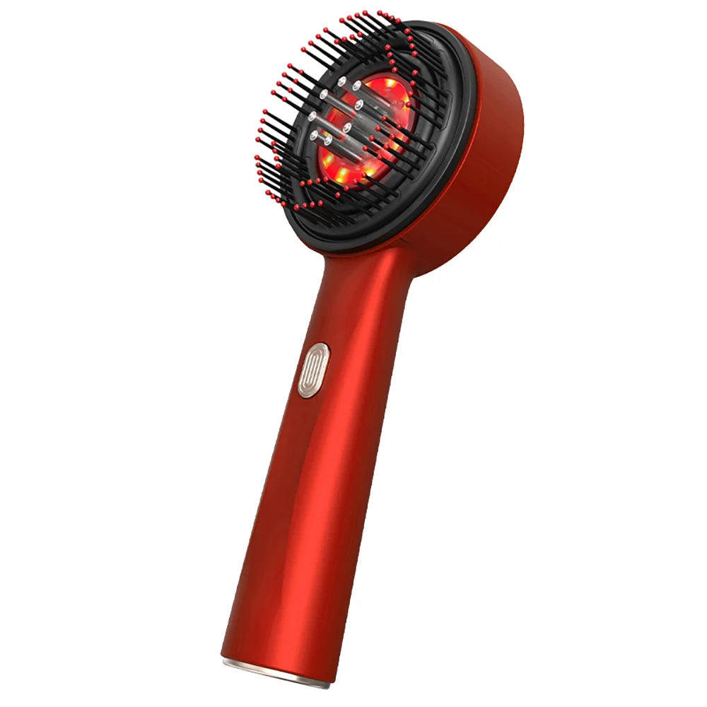 Electric Scalp Massage Comb with Liquid Applicator for Hair Growth