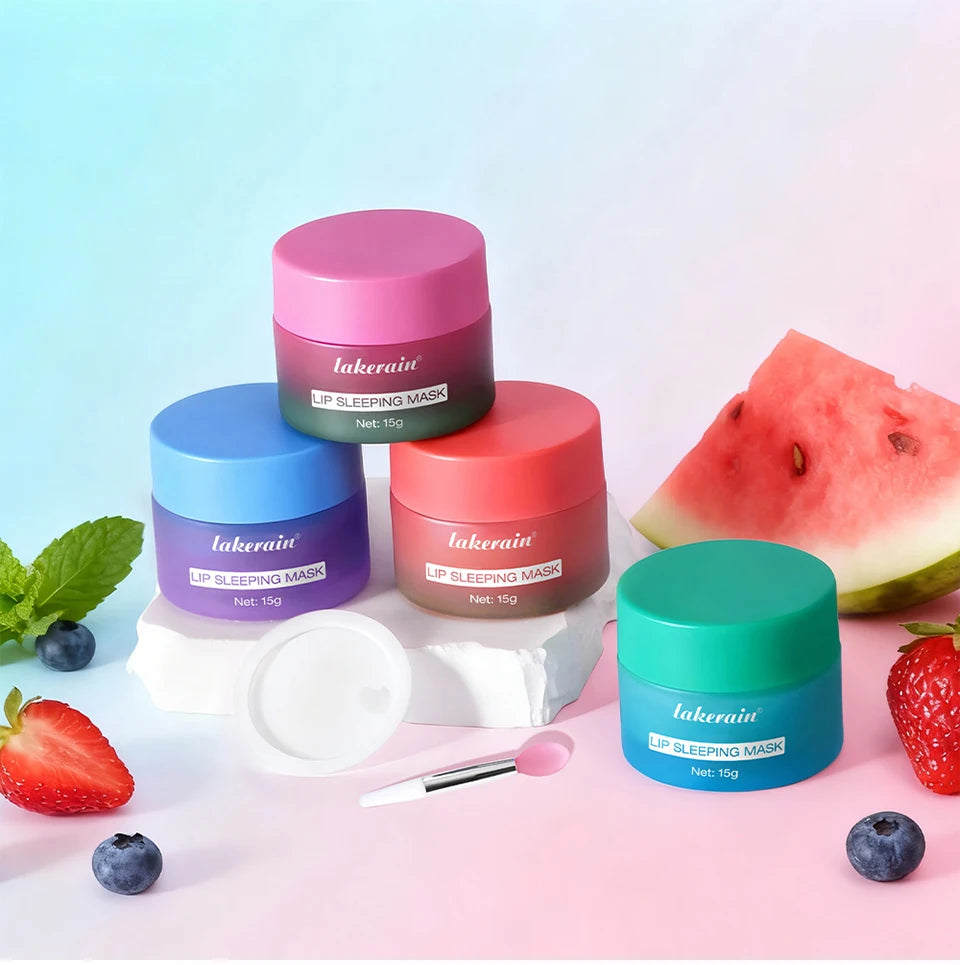 Dual-Color Hydrating Lip Sleeping Mask for Dry and Cracked Lips - 19