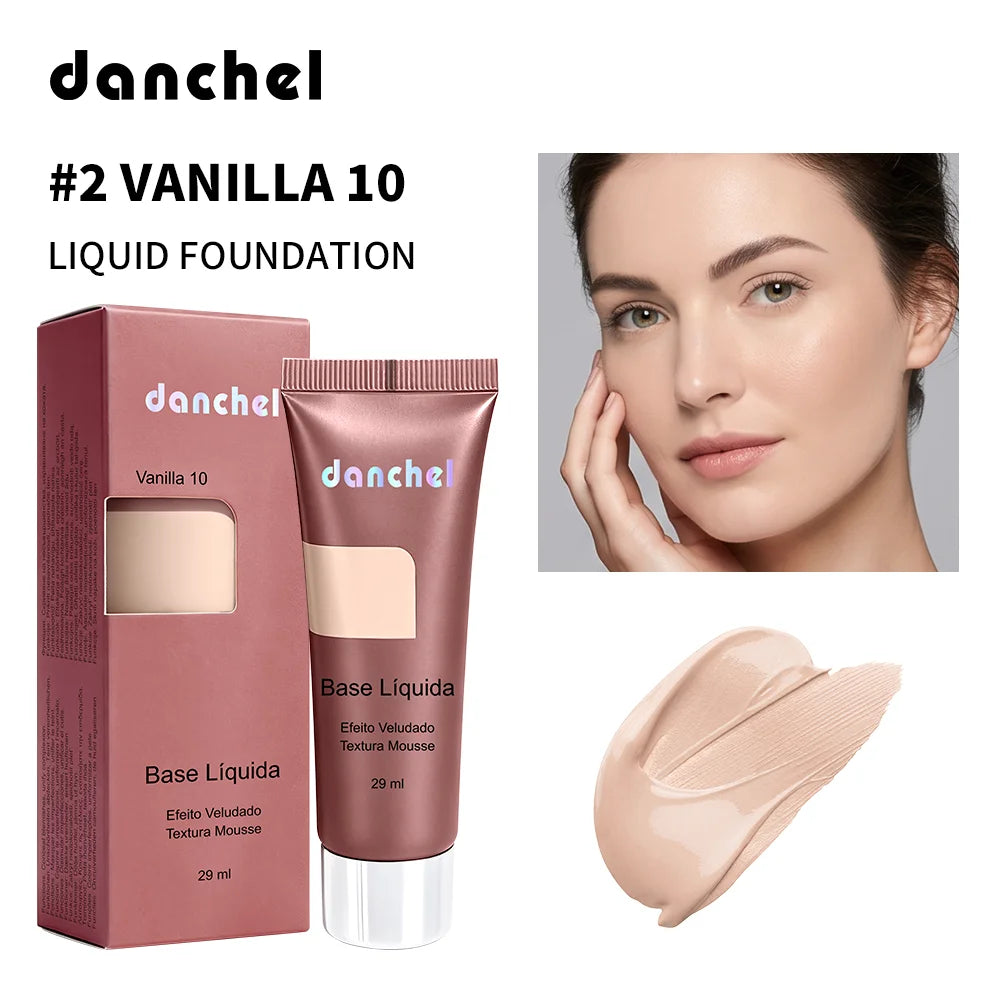 Velvet Matte Liquid Foundation for Flawless Long Lasting Daily Coverage
