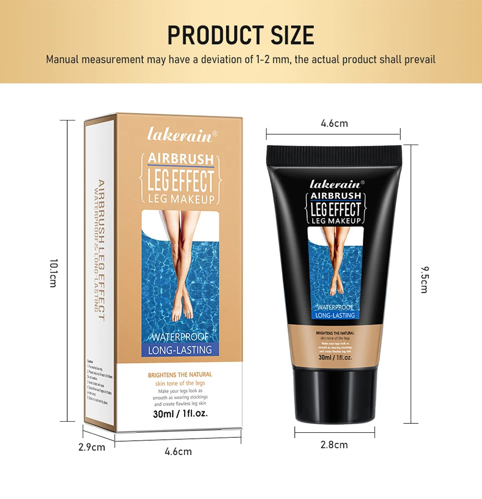 Waterproof Airbrush Leg Makeup Foundation for Flawless Smooth Skin - 15