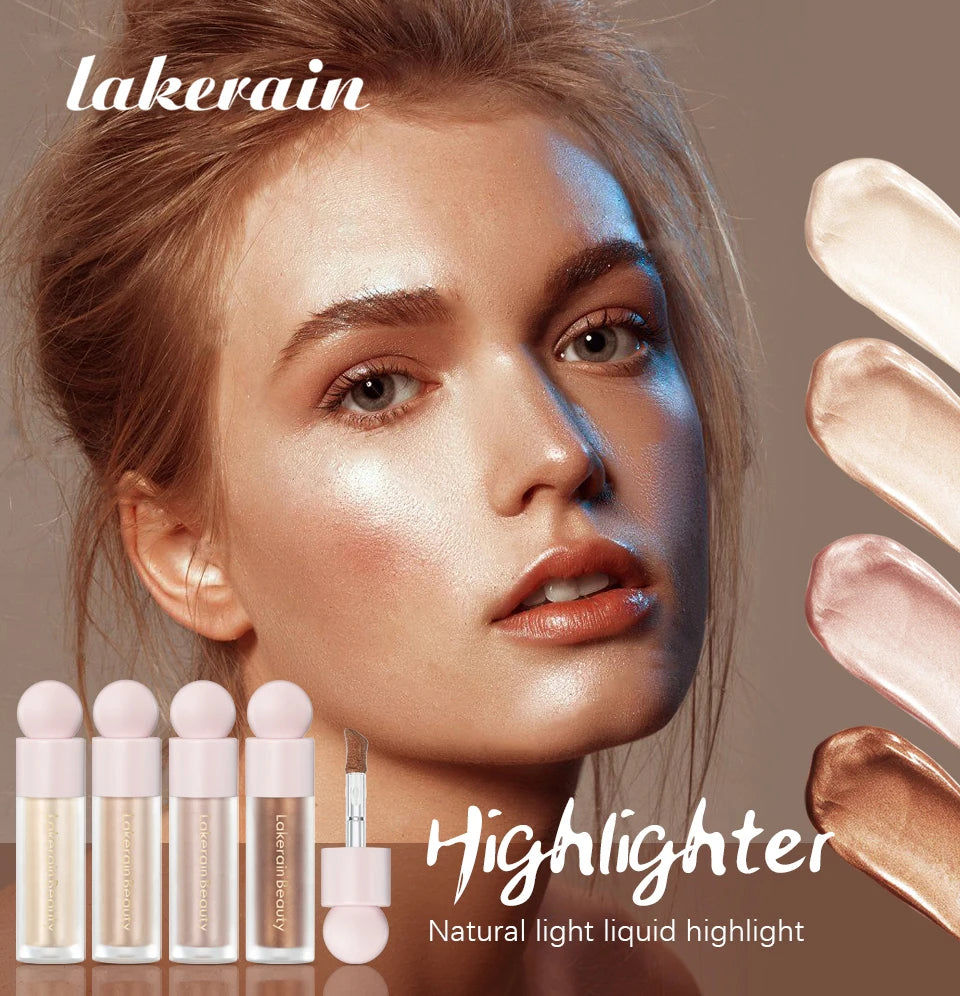 Liquid Highlighter for Radiant Glow and Natural Brightened Skin Finish - 7