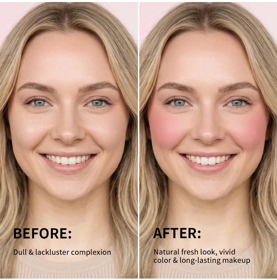 Long-Lasting Soft Cream Blush for Cheeks, Lips, and Eyes - 11
