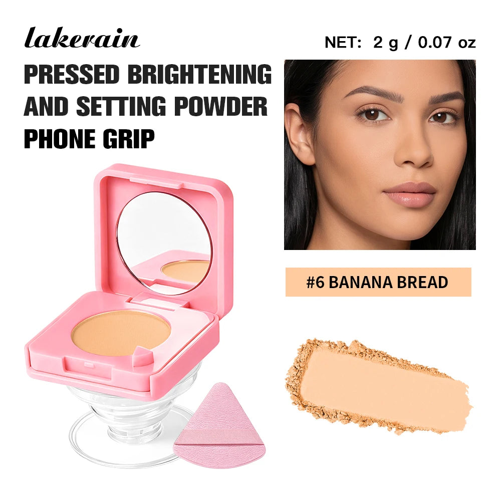 Pressed Matte Setting Powder with Integrated Phone Grip and Mirror - 19