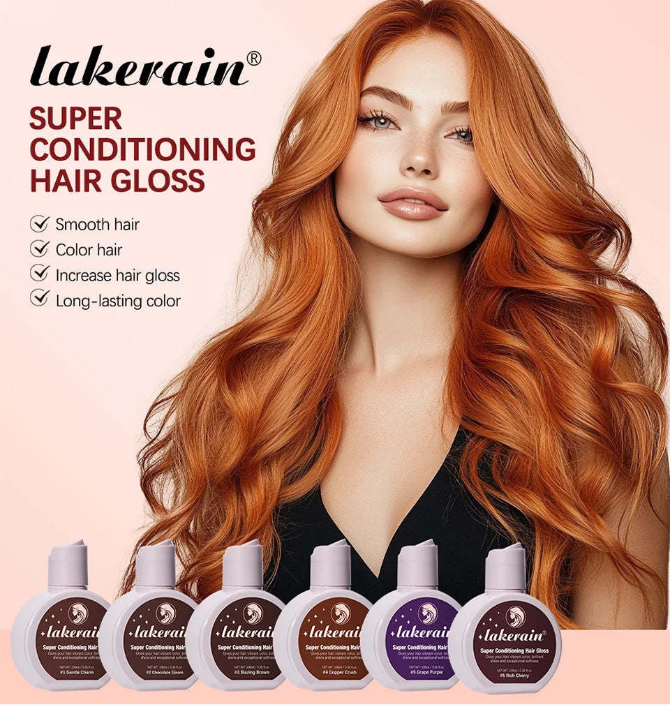 Conditioning Hair Gloss for Vibrant Color and Mirror-Like Shine