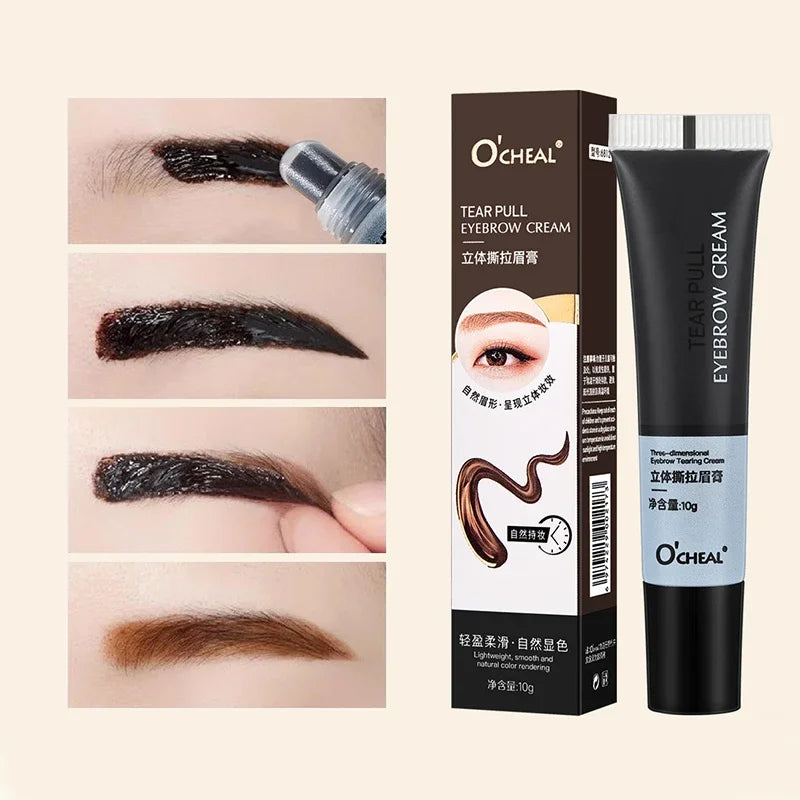Semi-Permanent Eyelash and Eyebrow Tinting Kit for Professional Results - 4