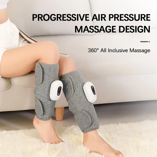 Wireless Air Compression Calf Massager for Leg Pain and Muscle Recovery