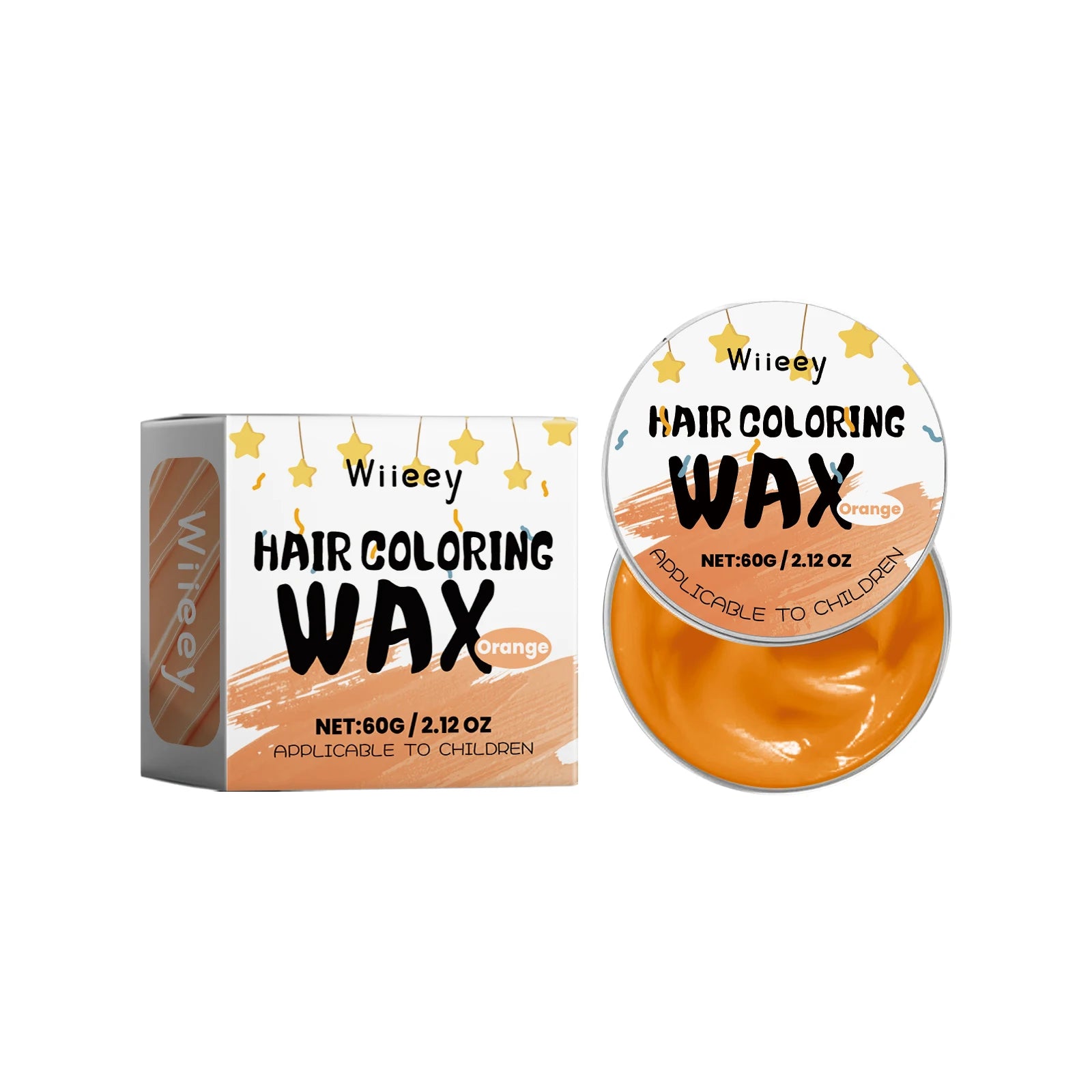 Temporary Washable Hair Color Wax for Kids and Party Styling - 10