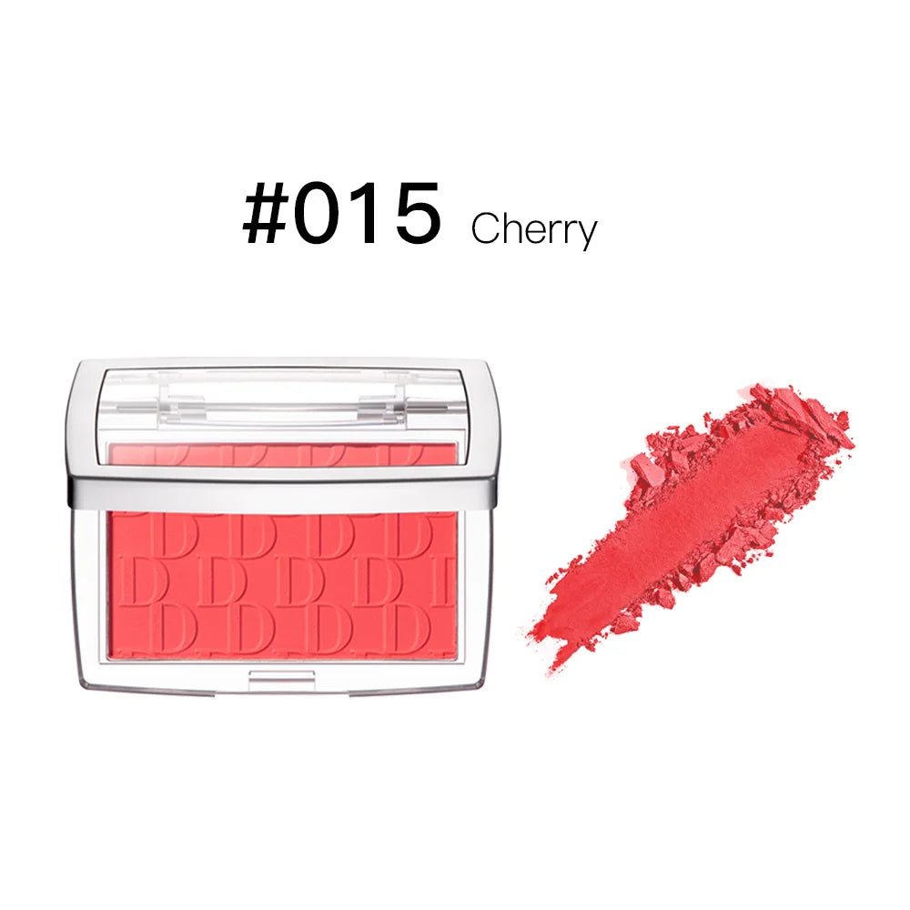 Matte Embossed Blush Palette with Brush for Natural Long Lasting Glow