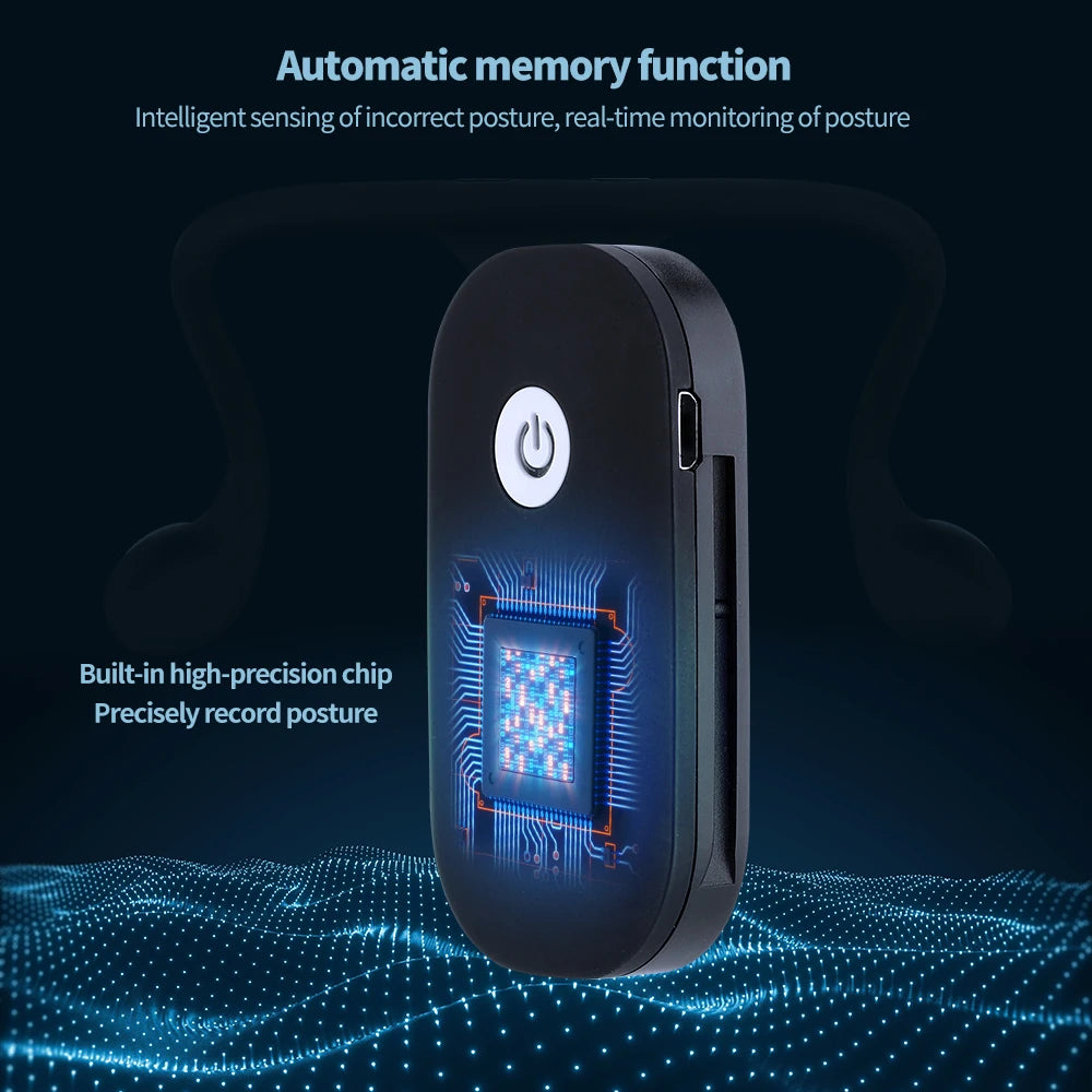 Intelligent Posture Corrector with LCD Display and Vibration Reminder