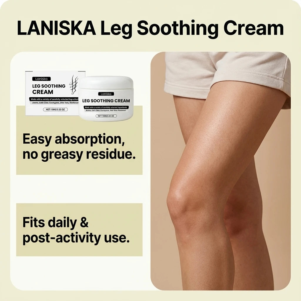 Soothing Muscle Relief Cream for Tired Legs and Daily Comfort - 8