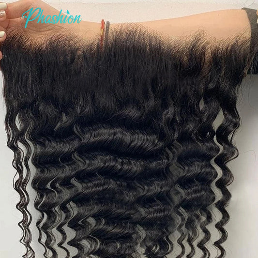 13x4 HD Lace Frontal Kinky Curly Human Hair Closure
