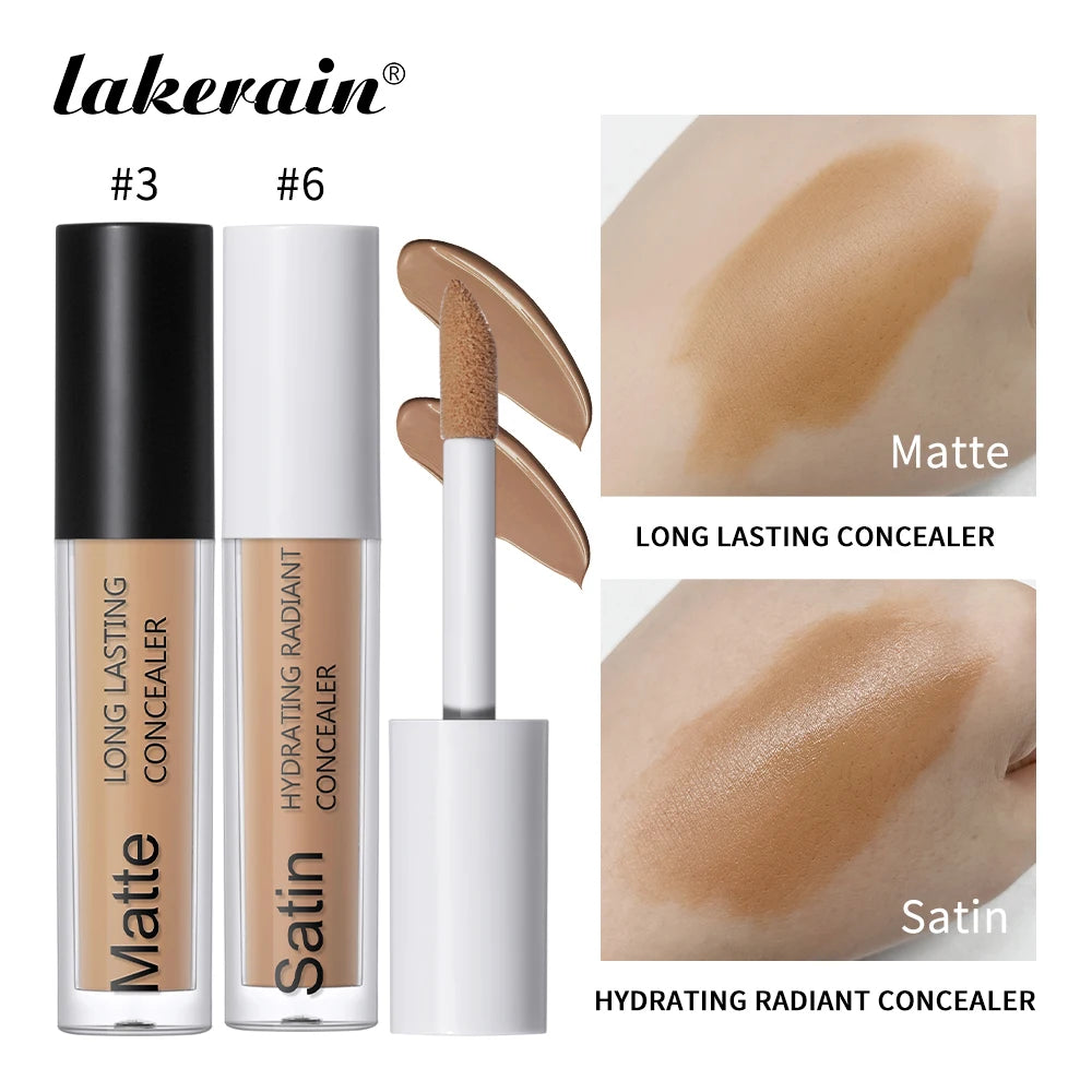 Full Coverage Matte Finish Liquid Concealer for All Skin Types - 1
