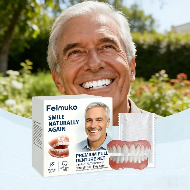 Instant Full Set Dentures for Natural Smile and Confidence - 1