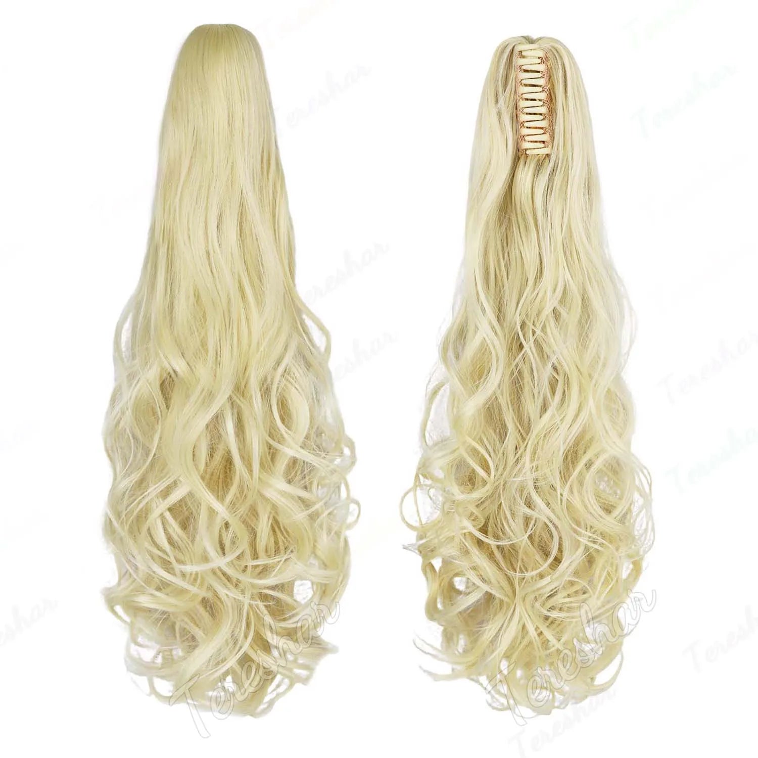 Wavy Curly Claw Ponytail Extension for Women - 8
