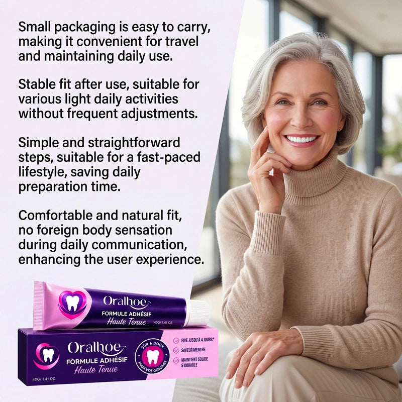Soft Silicone Denture Adhesive Cushion for Secure Daily Fit and Comfort - 14