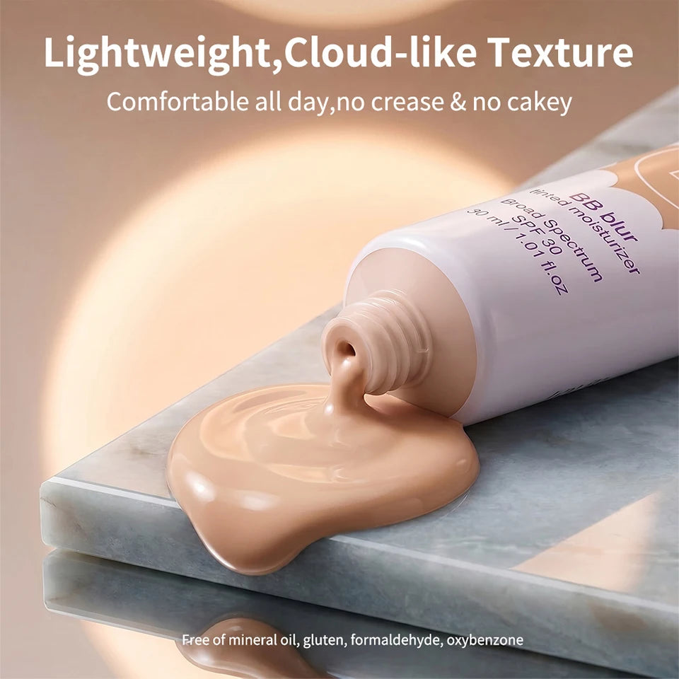 Matte Tinted Moisturizer BB Cream for Flawless Coverage and SPF Protection