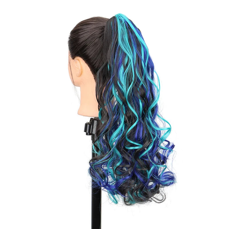 20-Inch Curly Claw Clip Ponytail Extension - 11