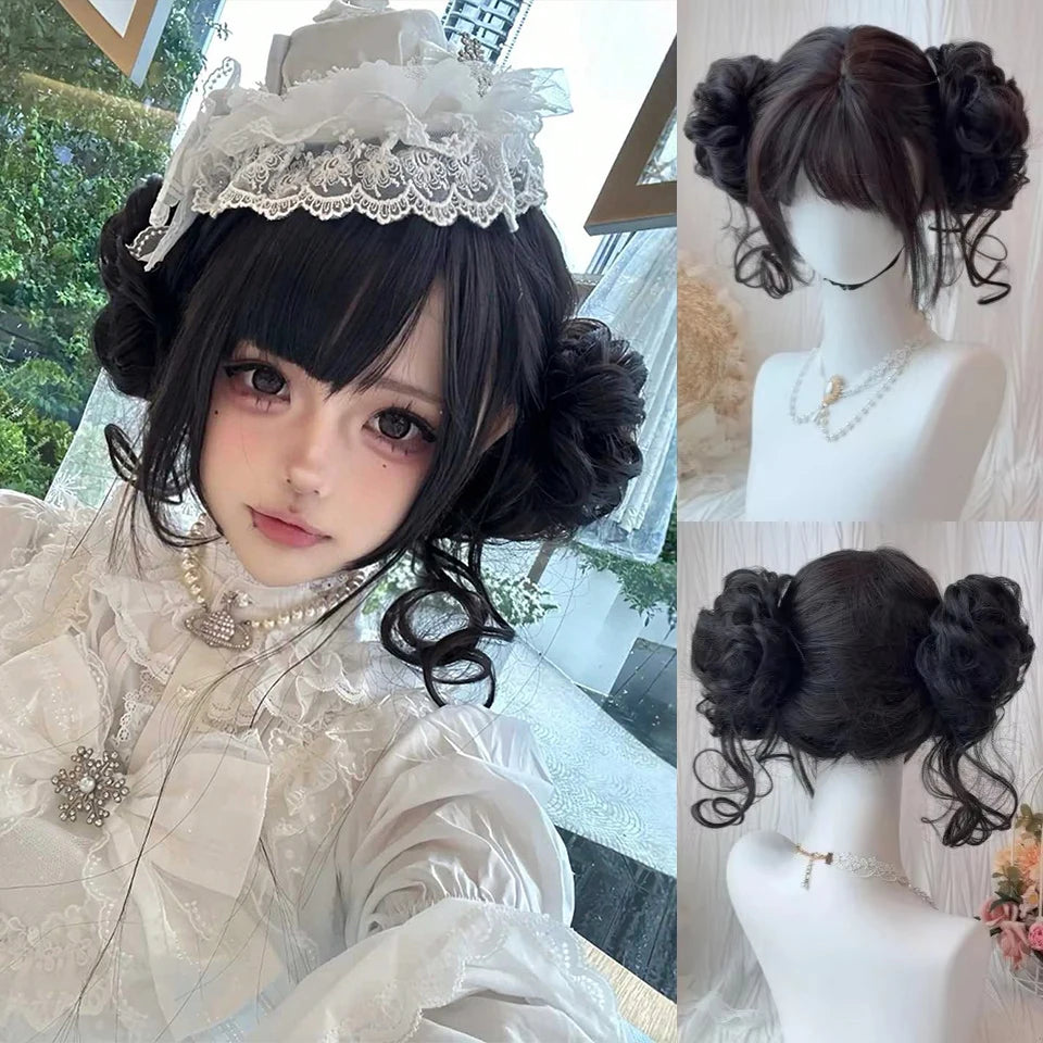 Short Natural Wave Cosplay Wig for Daily Wear - 36