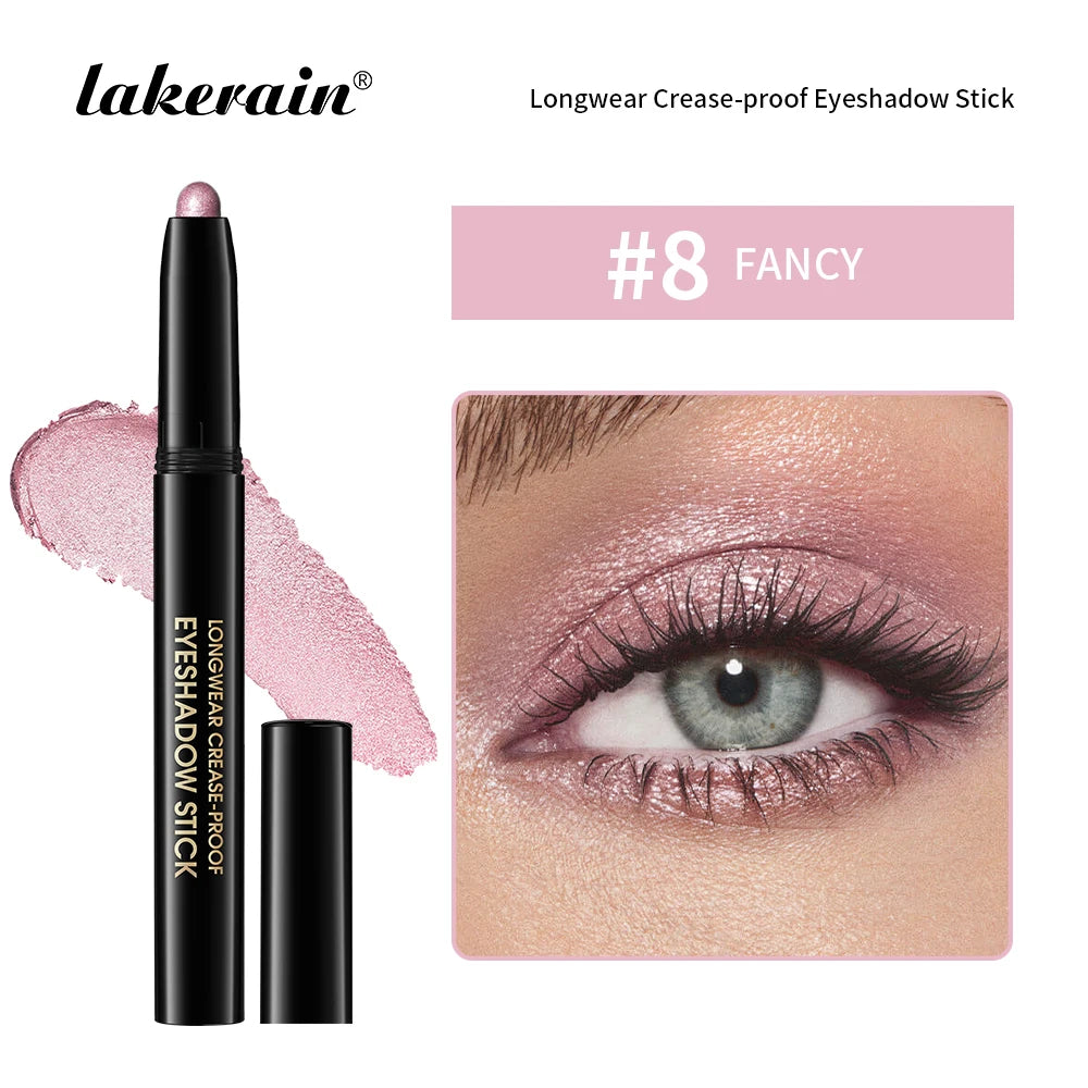 Longwear Waterproof Eyeshadow Pencil for All-Day Smudge-Proof Eye Makeup