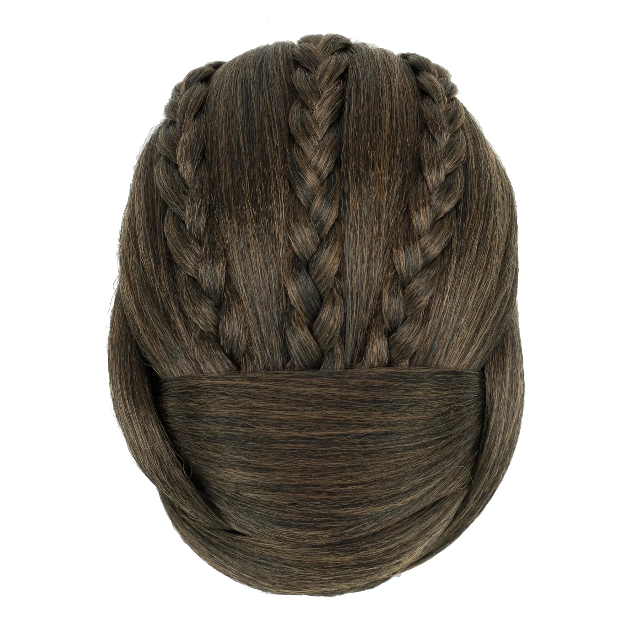 Synthetic Braided Chignon Hair Bun for Elegant Updos - 12