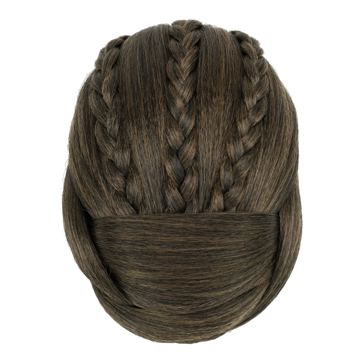 Synthetic Braided Chignon Hair Bun for Elegant Updos