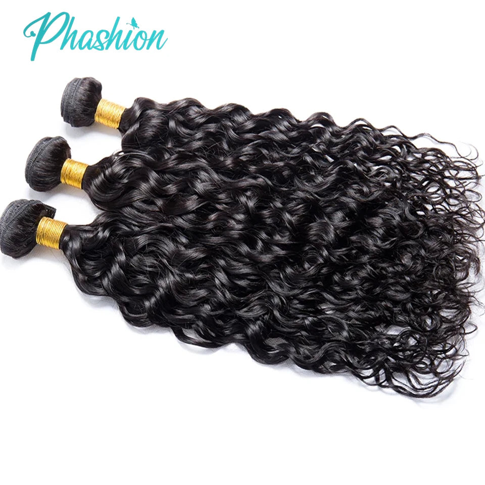 Water Wave Brazilian Human Hair Bundles