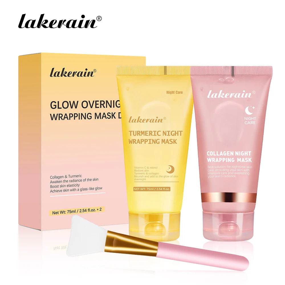 Collagen and Turmeric Overnight Peel-Off Face Mask for Deep Hydration - 39