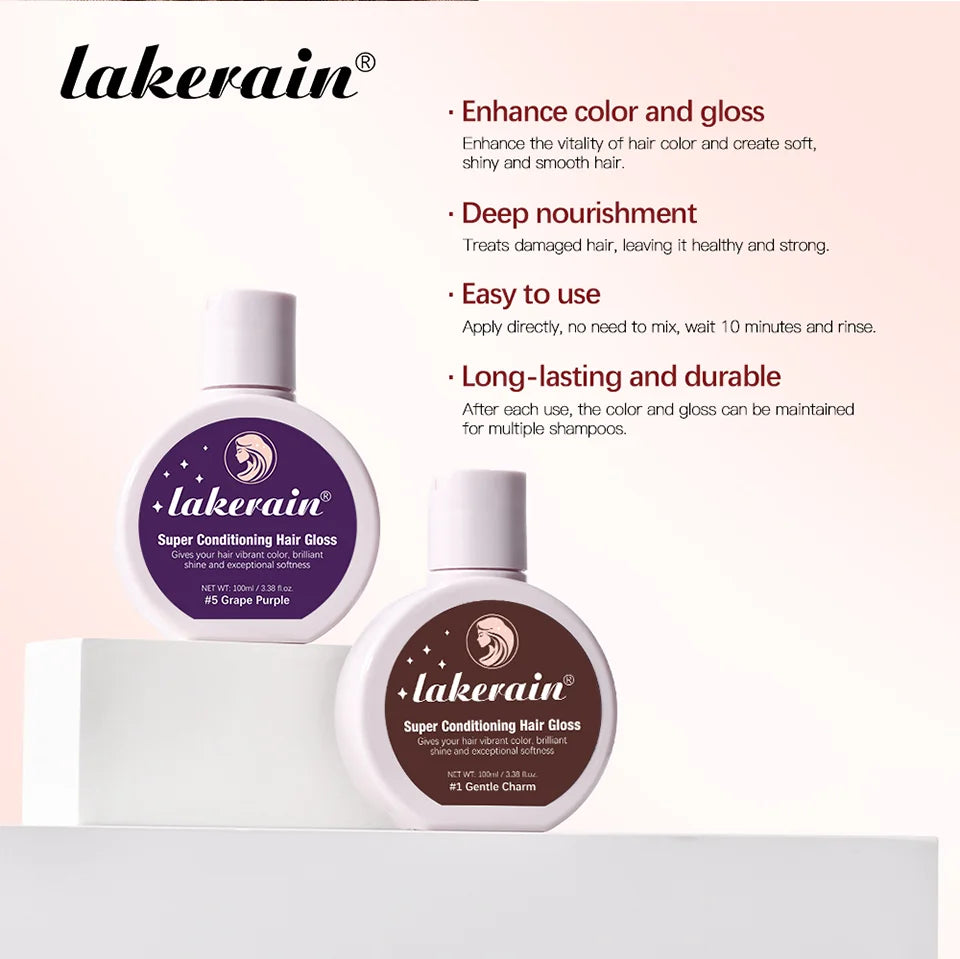 Conditioning Hair Gloss for Vibrant Color and Mirror-Like Shine