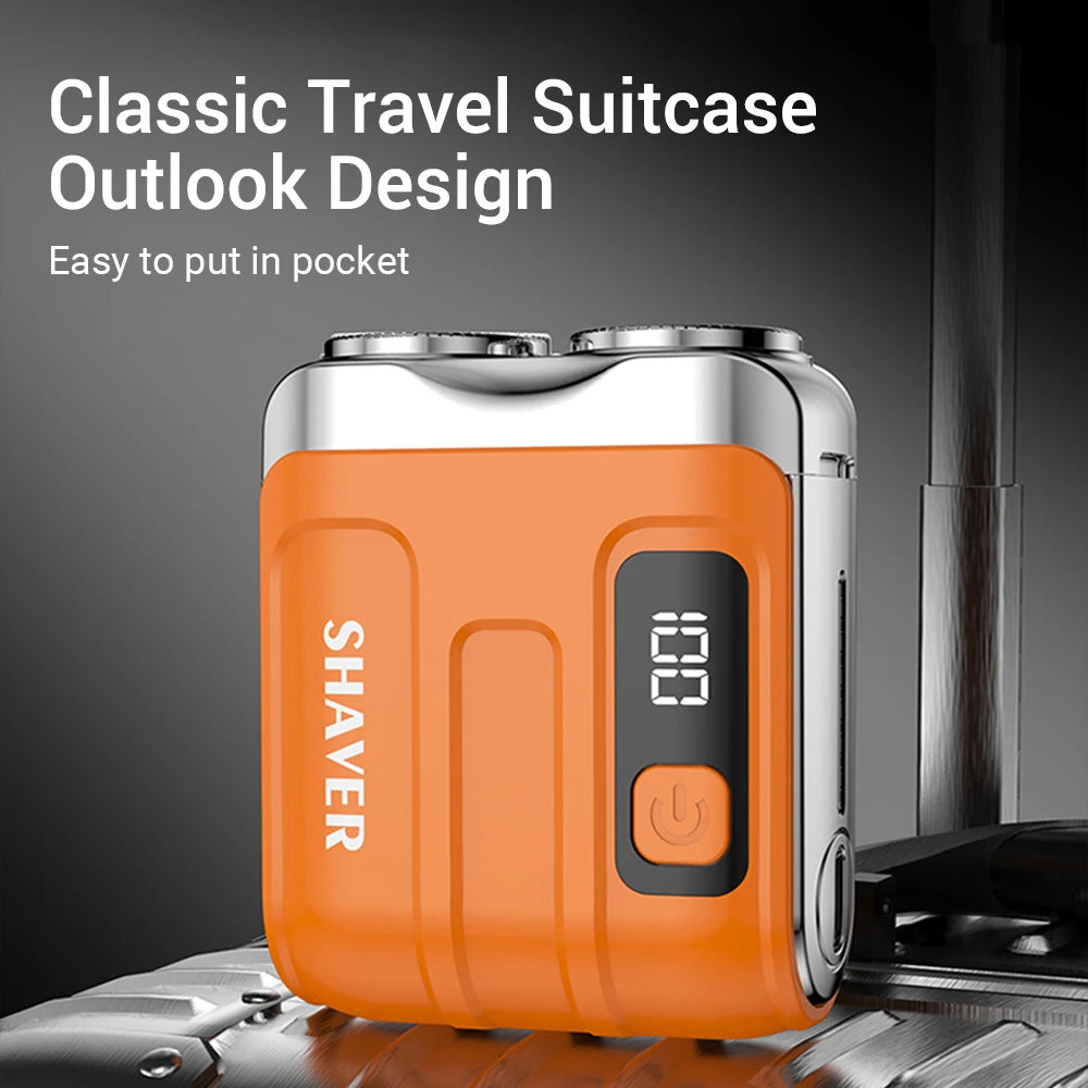 Portable Mini Electric Shaver for Men Travel Grooming - 7