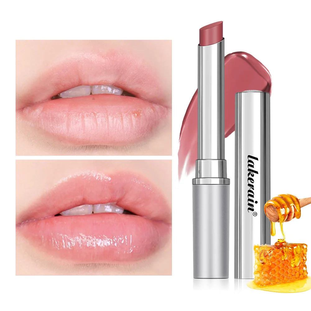Long-Lasting Moisturizing Lipstick and Natural Lip Plumping Balm - 21