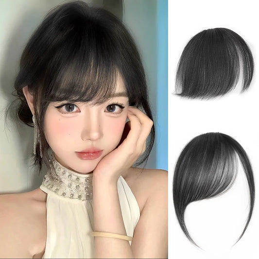 Clip-in Synthetic Hair Bangs for Instant Natural Volume