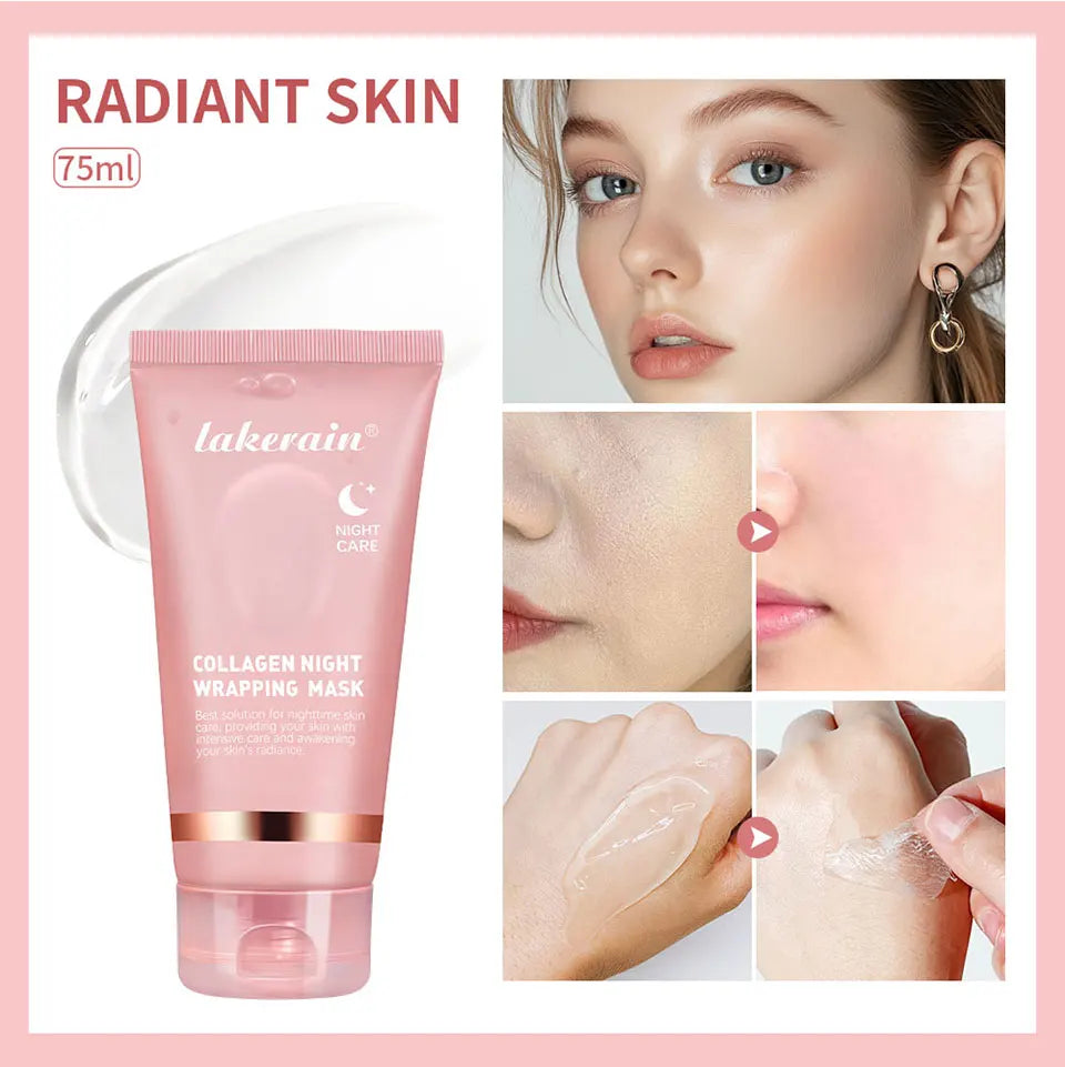 Collagen and Turmeric Overnight Peel-Off Face Mask for Deep Hydration - 8