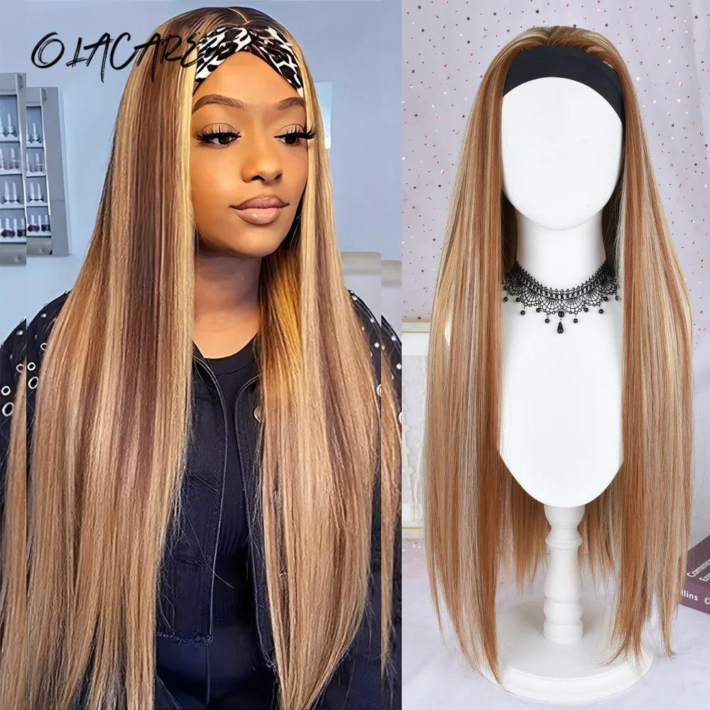 24 Inch Long Pink Cosplay Wig with Bangs