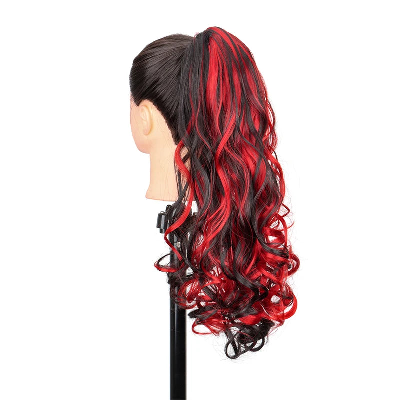 20-Inch Curly Claw Clip Ponytail Extension - 9